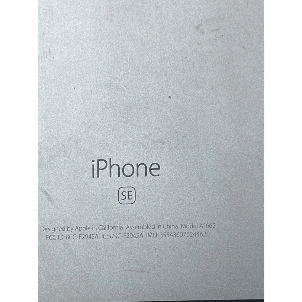 Apple iPhone SE (1st Gen), A1662, Locked